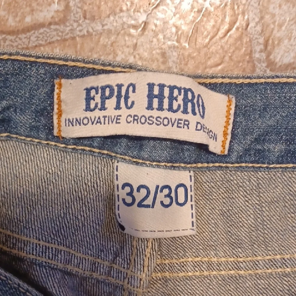 Men's Blue Straight Jeans Epic Hero 32x30